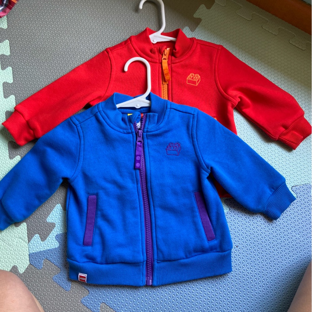 Boys Lego Zip up Jackets - Picture 2 of 4
